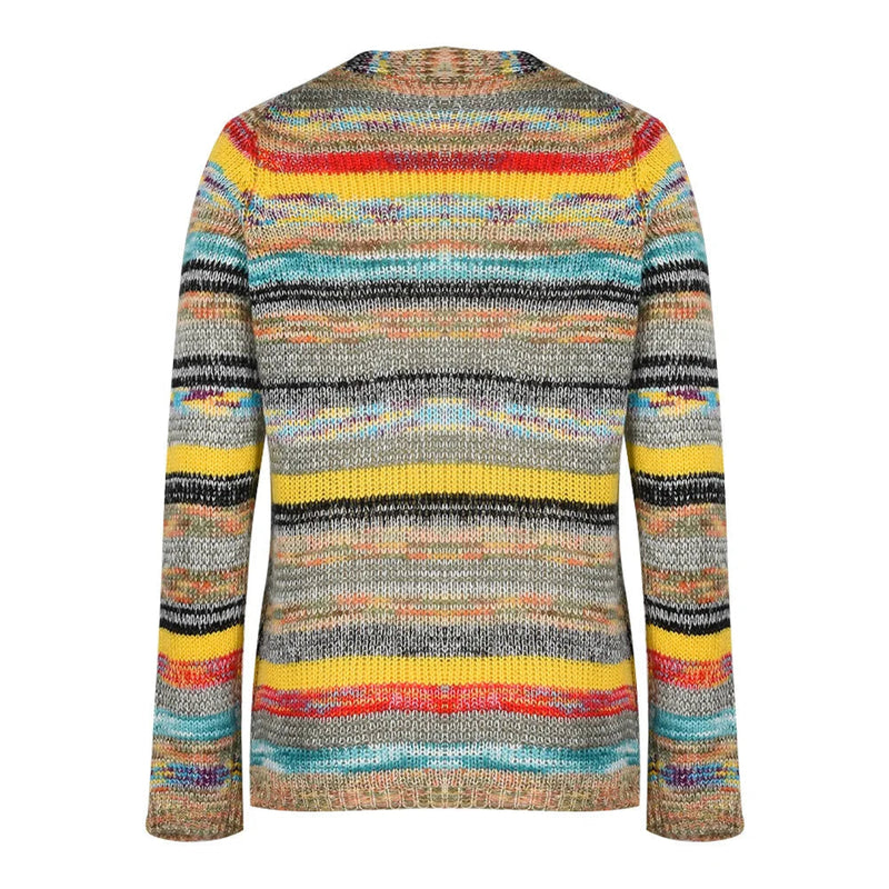 Sandrine – Colorful Knitted Cardigan