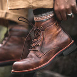 Kevine - Vintage Leather Boots 