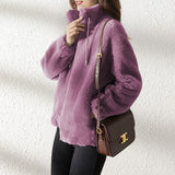 Giselle - Zipped Fleece Jacket