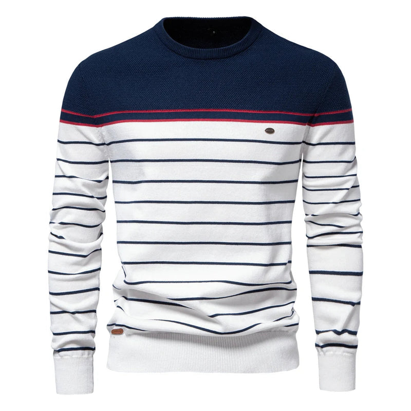 Thassilo – Stripe Design Sweater