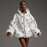 Katina - White Cherry Jacket