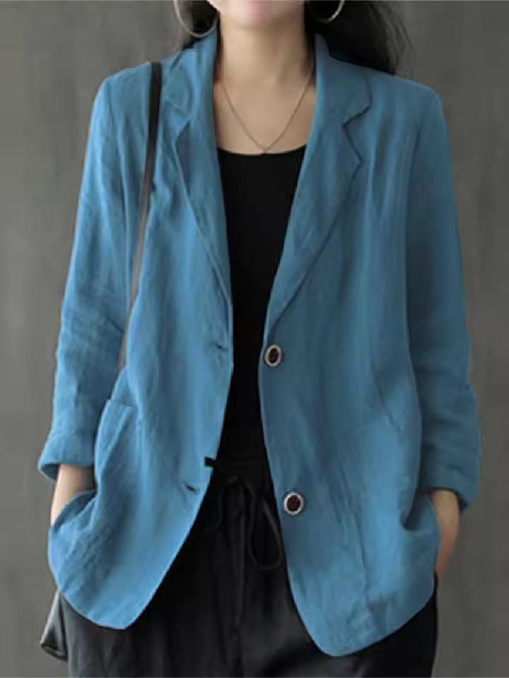 Herlinde - Elegant Long Sleeve Blazer