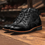 Kevine - Vintage Leather Boots 