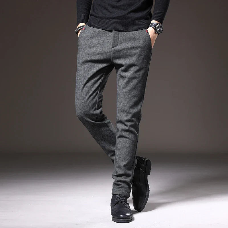 Tristan - Elastic Waist Casual Pants