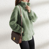 Giselle - Zipped Fleece Jacket