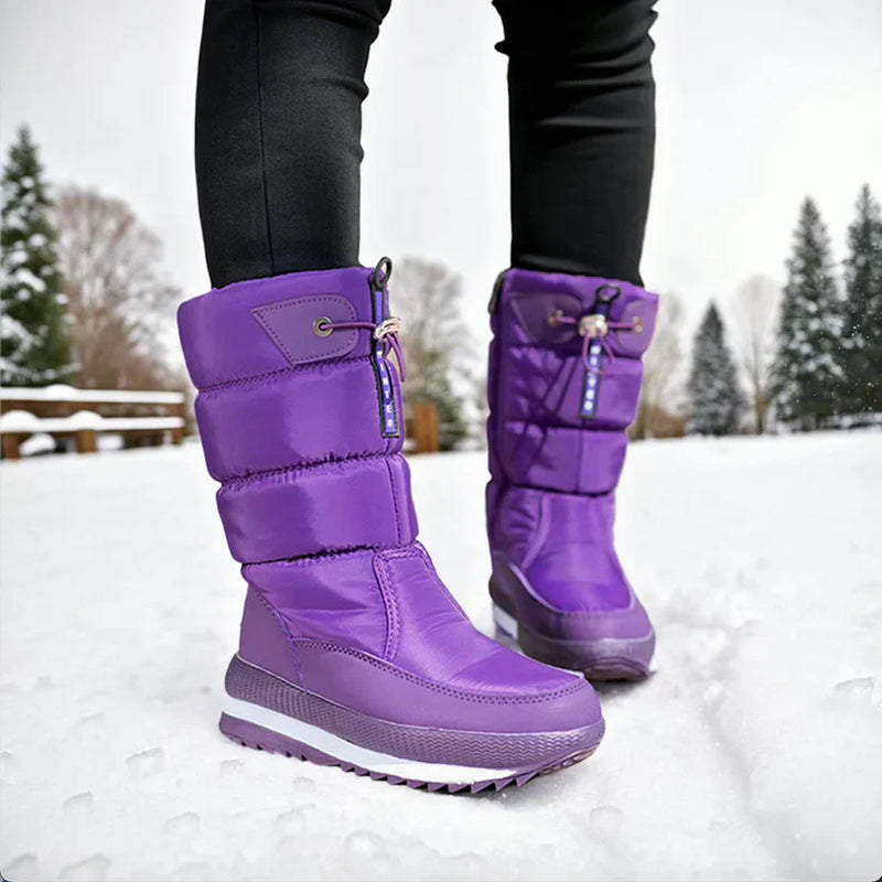 Karla - Bottes De Neige Imperméables En Fausse Fourrure