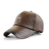 Stefanus - Comfortable Leather Cap