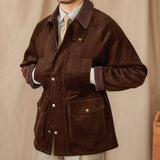 Ilona – Vintage Corduroy Cotton Hunting Jacket