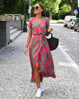 Theresita - Summer Dress With Flowers