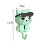 MeowHook - Cat in Sunglasses Keychain