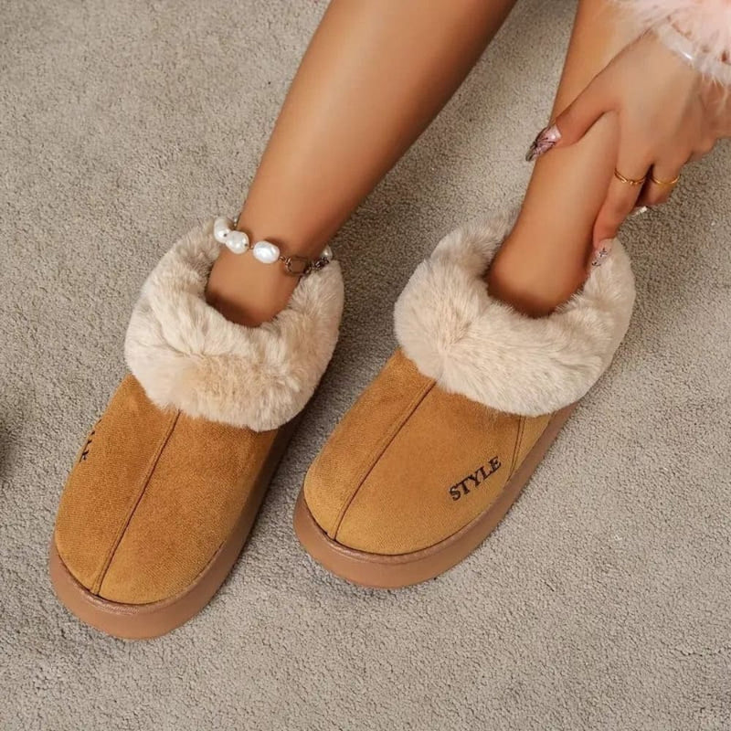 Yndra - Plush Lined Slippers