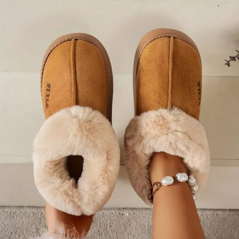 Yndra - Plush Lined Slippers