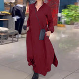 Matilda - Long Sleeve Maxi Dress 