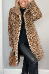 Lizzie - Leopard Print Coat