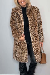 Lizzie - Leopard Print Coat